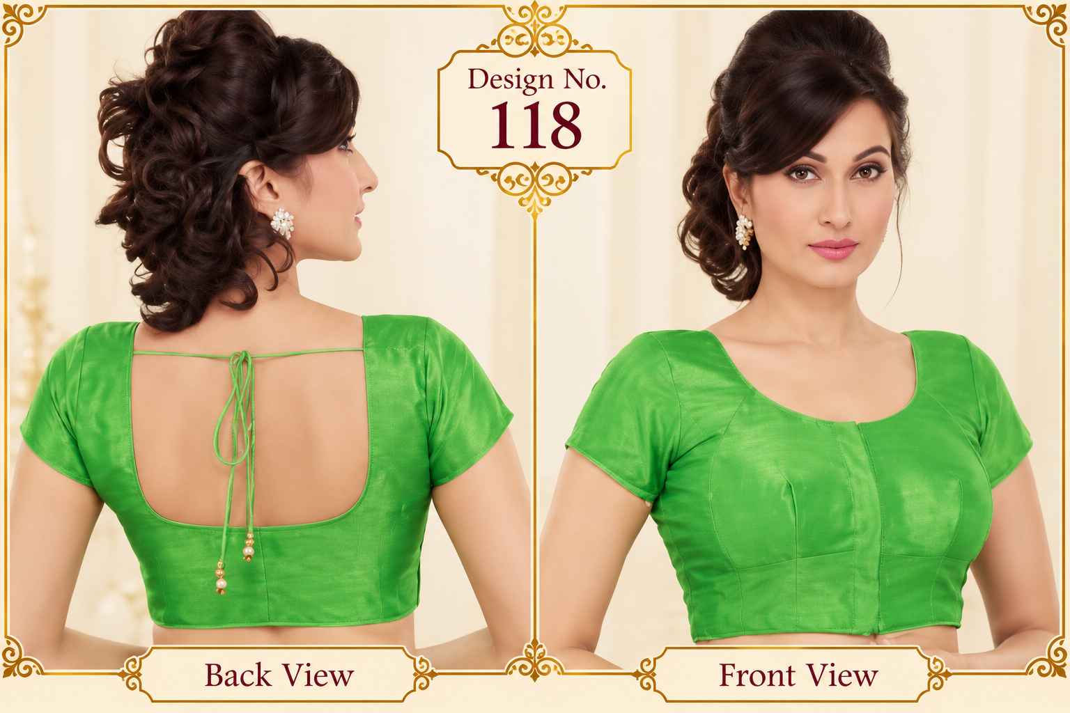 Classic U-Neck Tie-Back